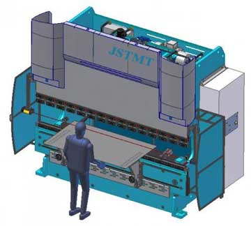 hydraulic-press-brake-operation