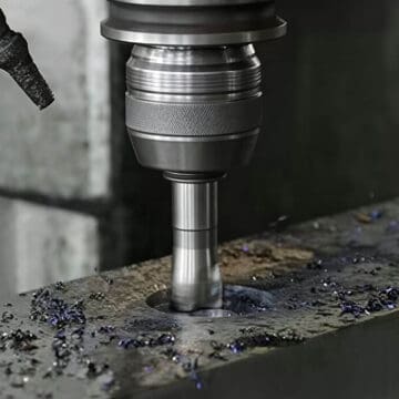 shear blade hole processing