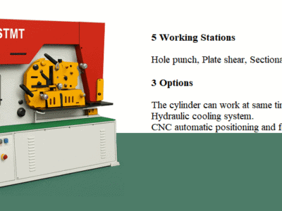 Q35Y series Ironworker machine BANNER