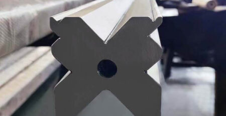 V block in sheet metal bending