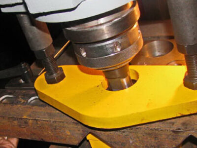 ironworker dies and punches shipment