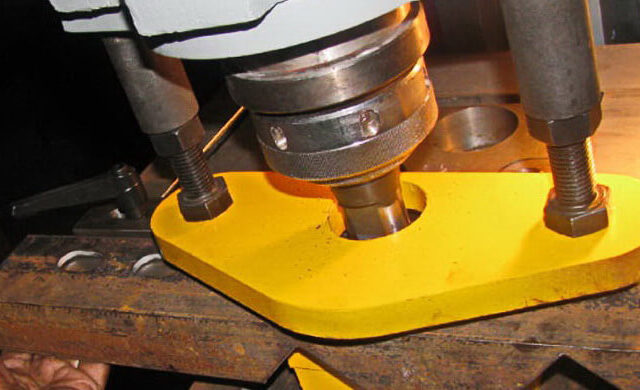 ironworker dies and punches shipment