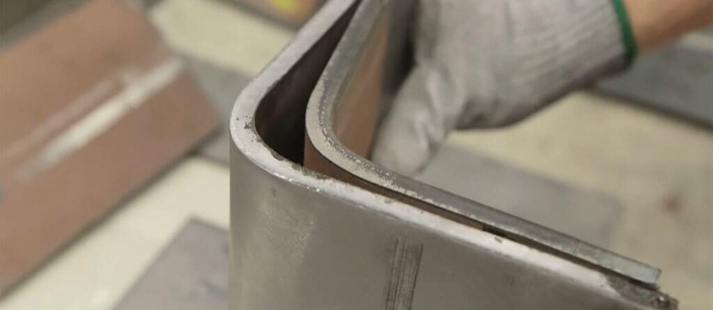 Sheet metal bending spring back