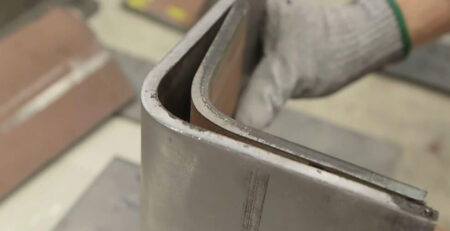 Sheet metal bending spring back