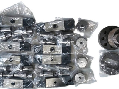 Custom Ironworker Tooling Shipment to USA – 34 Pieces Made to Drawing
