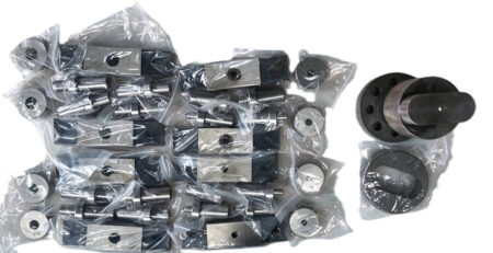 Custom Ironworker Tooling Shipment to USA – 34 Pieces Made to Drawing