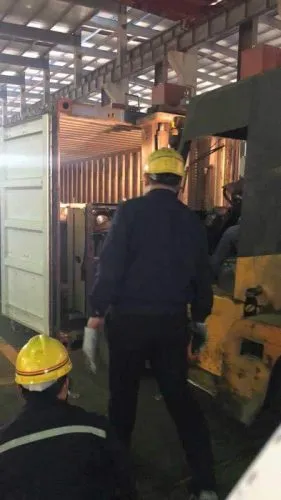 Double Action Hydraulic Press Machine YQ28-315/400 ship to Mexico 2