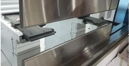 Trumpf in customers workshop