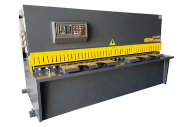 swing beam shearing machine-1 How to Choose the Best Hydraulic Shearing Machine for Sheet Metal Fabrication 