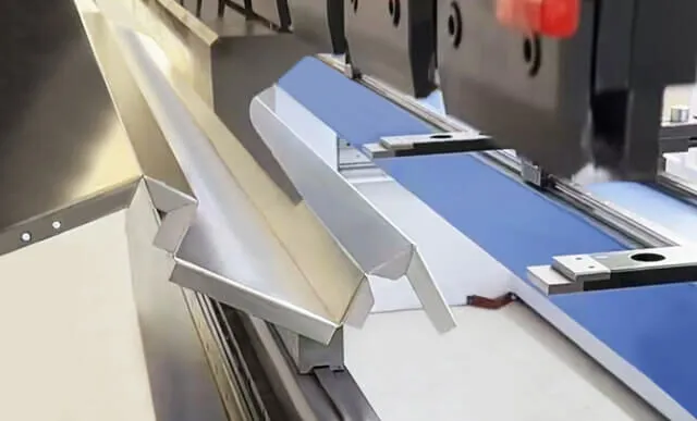 Aluminum sheet metal bending