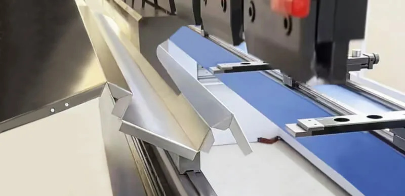 Aluminum sheet metal bending