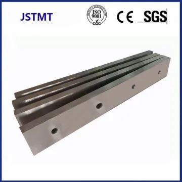 Custom shear blade for industrial metal cutting by JSTMT